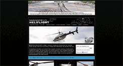 Desktop Screenshot of mansfieldheliflight.com